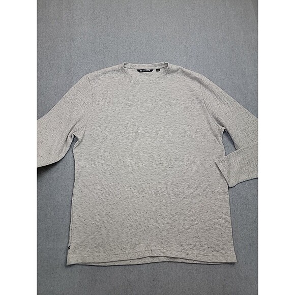 Travis Mathew Gray Long Sleeve Tee - Picture 4 of 14